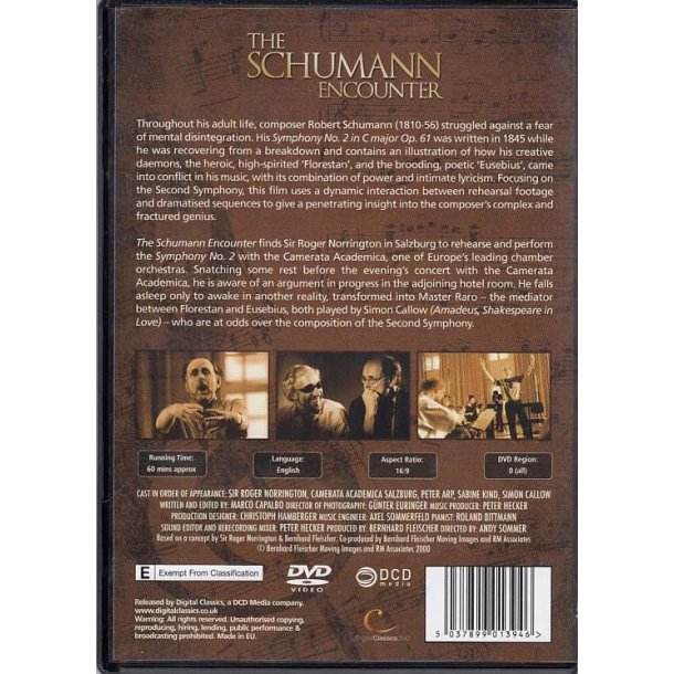 The Schumann encounter (DVD)