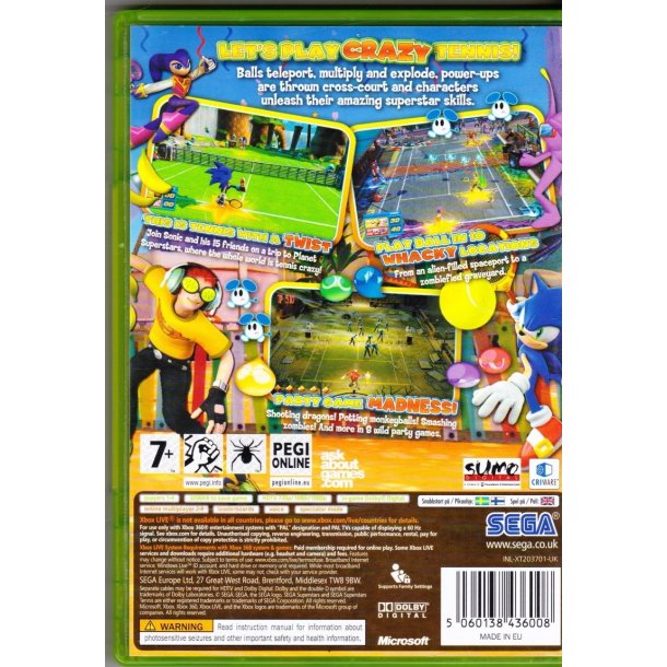 Sega superstars - Tennis (Spil)