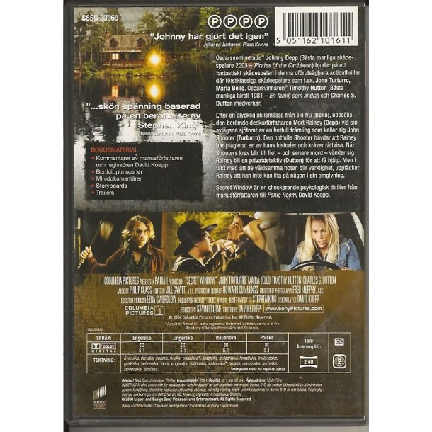 Secret window (DVD)