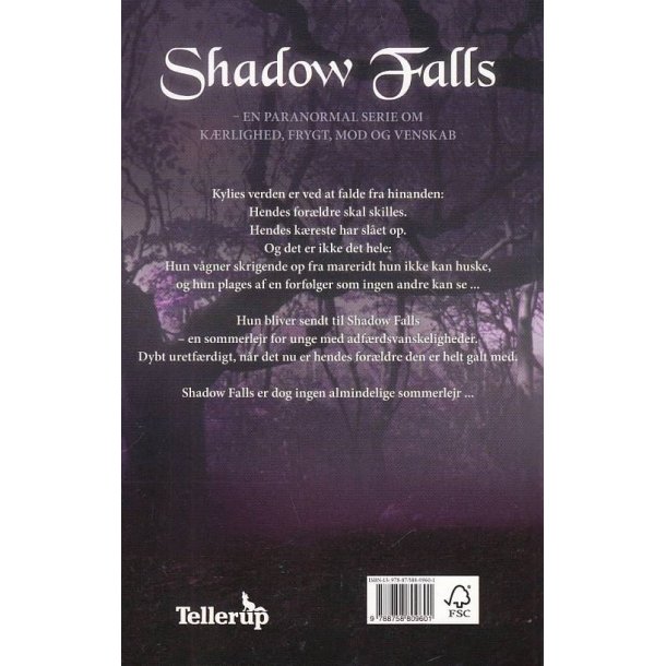 Shadow Falls 1 - F�dt ved midnat (Bog)