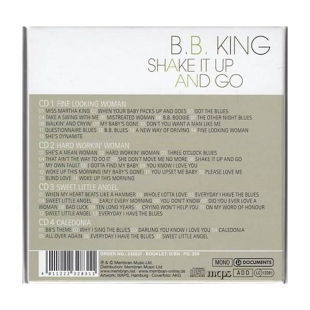 Shaket it up and go (CD)