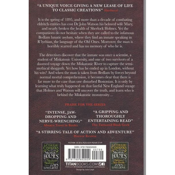 The Cthulhu Casebooks - Sherlock Holmes and the Miskatonic Monstrosities (Bog)