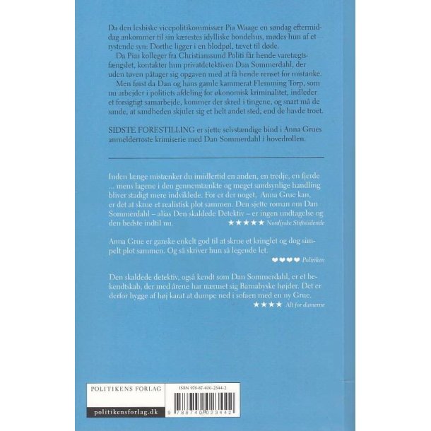 Sidste forestilling (Bog)