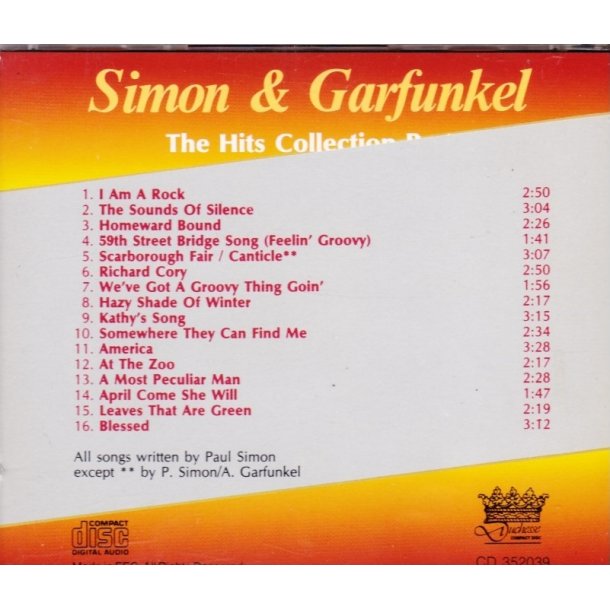 The hits collection -  part 1 (CD)