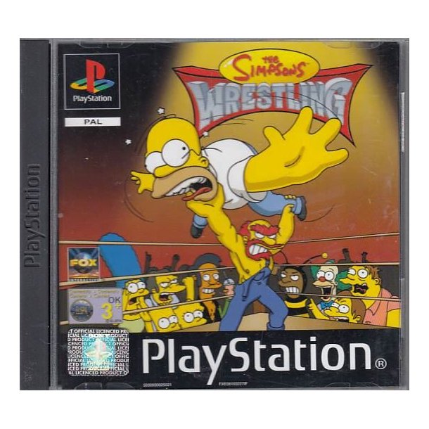 The Simpsons - Wrestling (Spil)