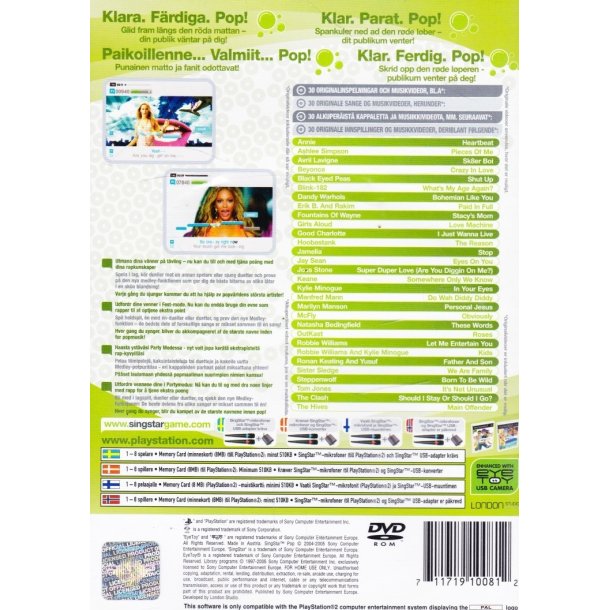 Singstar - Pop (Spil)