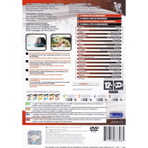 Singstar - Rocks (Spil)