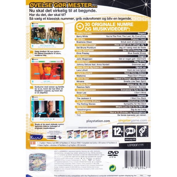 Singstar - Legends (Spil)