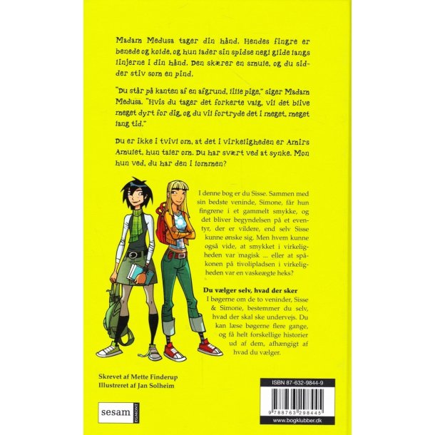 Sisse og Simone - Amirs Amulet (Bog)