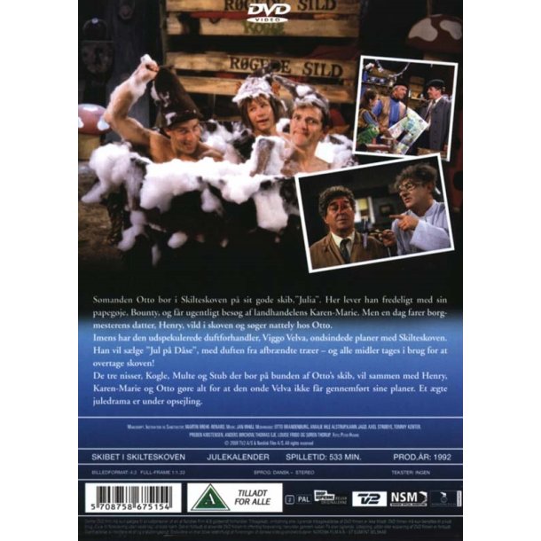 Skibet i skilteskoven (DVD)