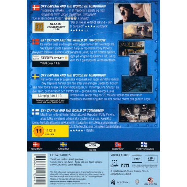 Sky Captain and the world of tomorrow (DVD)