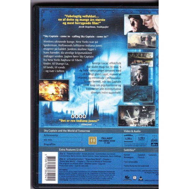Sky captain and the world of tomorrow (DVD)