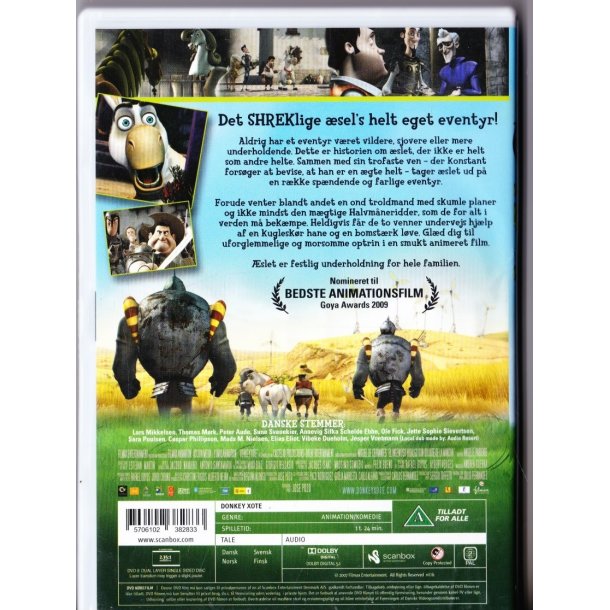 �slet og kampen mod halvm�neridderen (DVD)