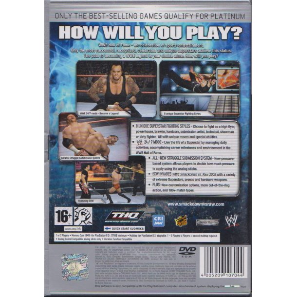 Smackdown vs. Raw 2008 (Spil)