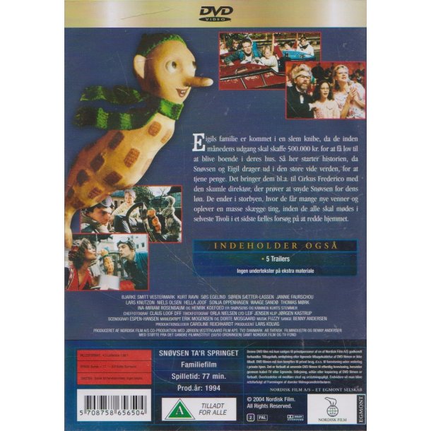 Sn�vsen ta'r springet (DVD)