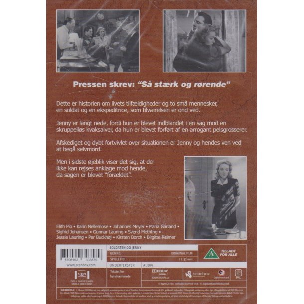 Soldaten og Jenny (DVD)