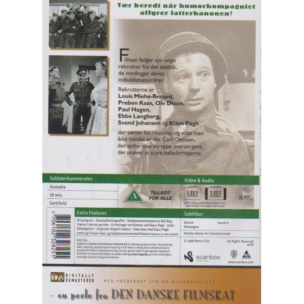 Soldaterkammerater (DVD)