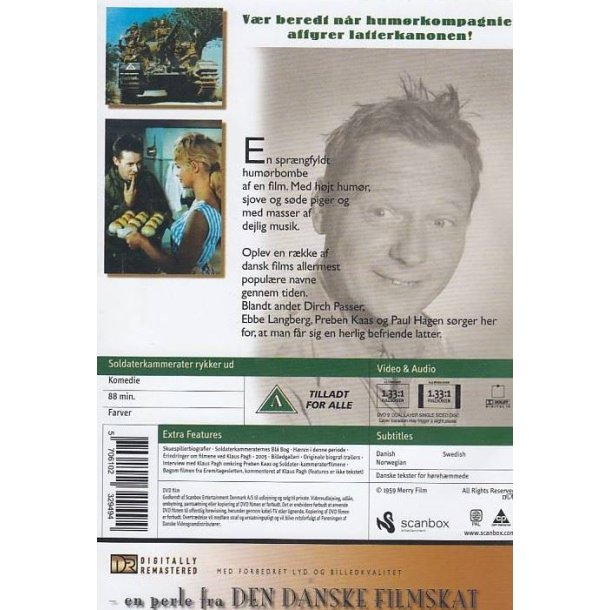 Soldaterkammerater rykker ud (DVD)