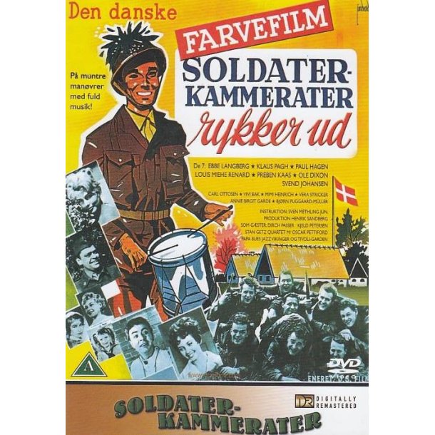 Soldaterkammerater rykker ud (DVD)