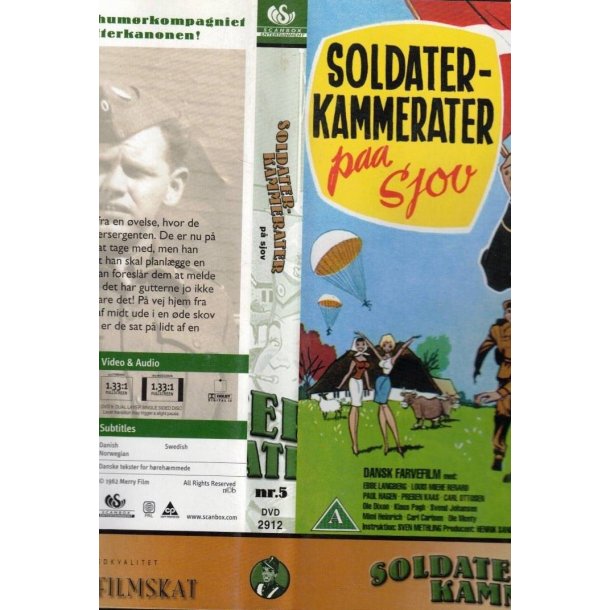 Soldaterkammerater paa sjov (DVD)