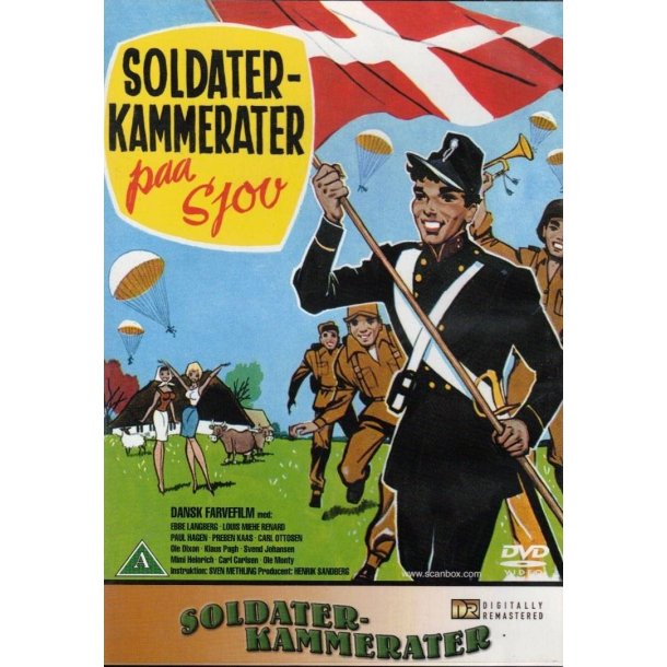 Soldaterkammerater paa sjov (DVD)