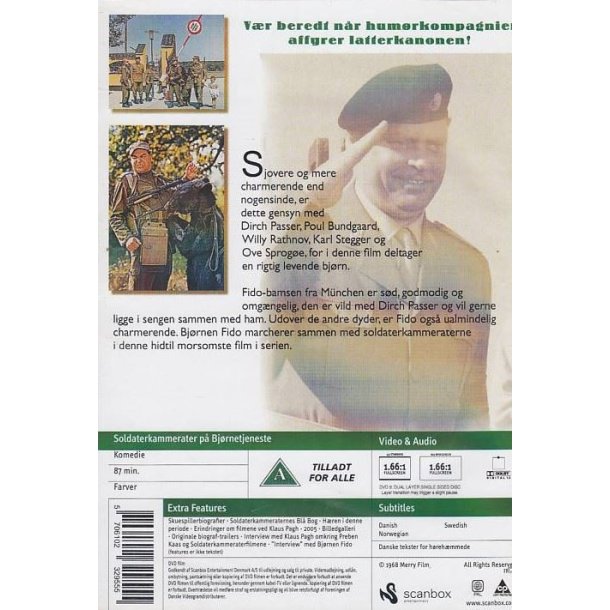 Soldaterkammerater p� bj�rnetjenste (DVD)