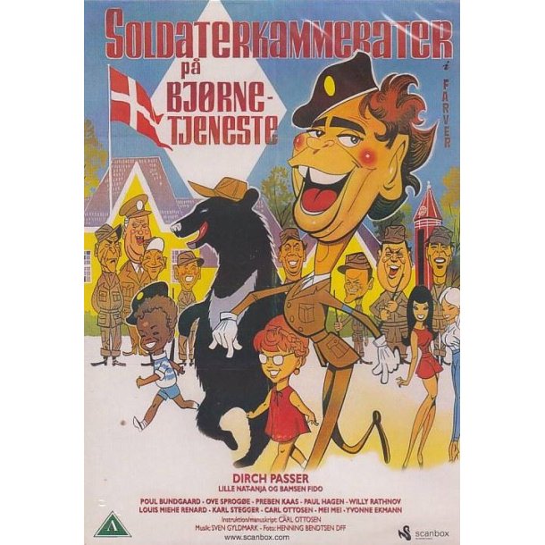 Soldaterkammerater p� bj�rnetjenste (DVD)