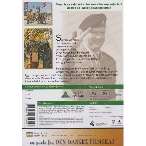 Soldaterkammerater p� Bj�rnetjeneste (DVD)