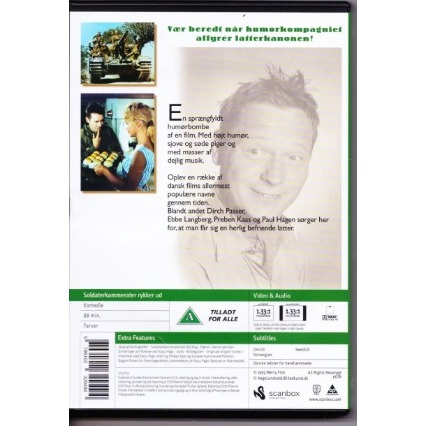 Soldaterkammerater rykker ud (DVD)