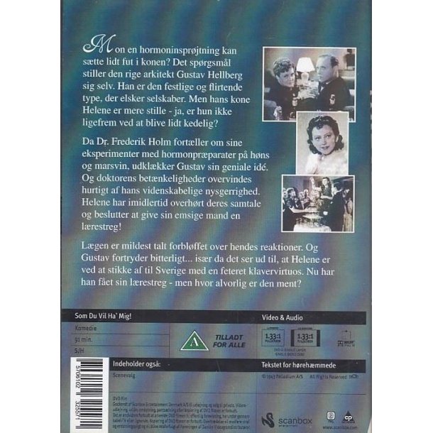 Som du vil ha' mig (DVD)