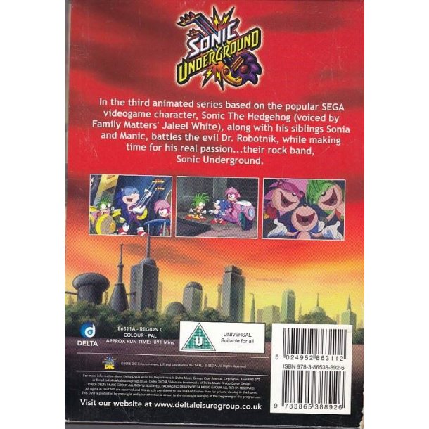 Sonic Underground - The Complete Series (DVD)