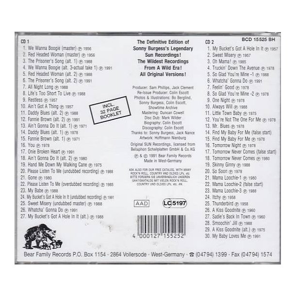 The Classic Recordings 1956 - 1959 (CD)