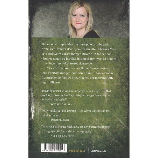 Sort sensommer (Bog)