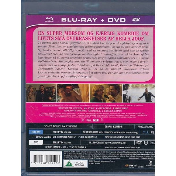 Sover Dolly p� ryggen? (Blu-ray + DVD)