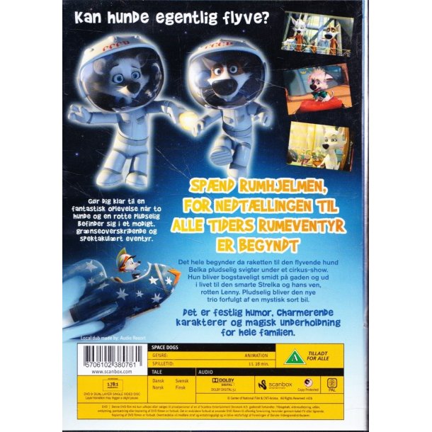 Space dogs (DVD)