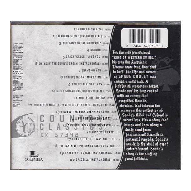 Spadella! - The essential spade cooley (CD)