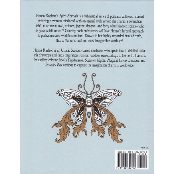 Spirit Animals Coloring Book (Bog)