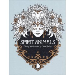 Spirit Animals Coloring Book (Bog)