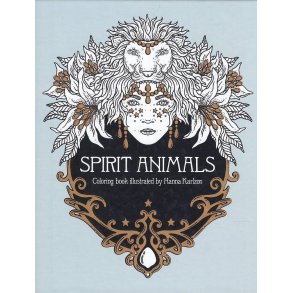 Spirit Animals Coloring Book (Bog)