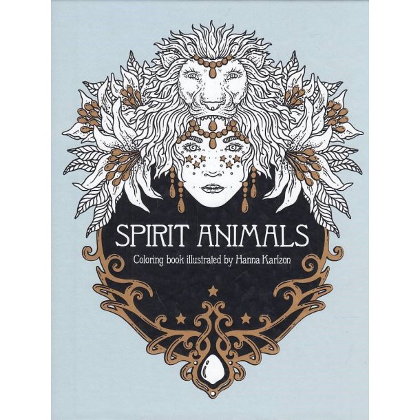 Spirit Animals Coloring Book (Bog)