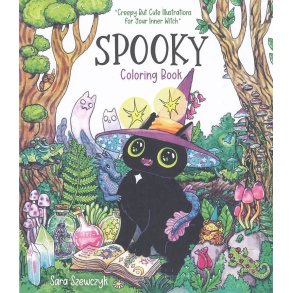 Spooky Coloring Book (Bog)