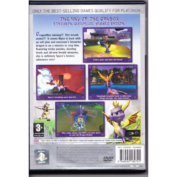 Spyro - Enter the dragonfly (Spil)