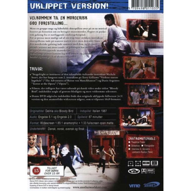 Stage fright (DVD)