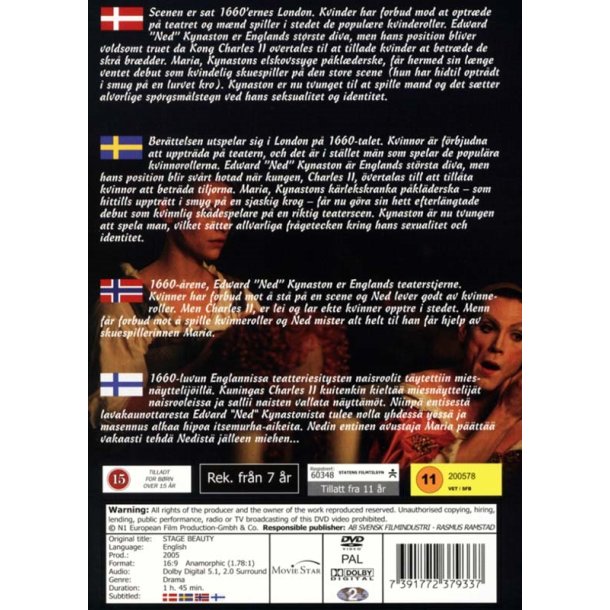 Stage beauty (DVD)