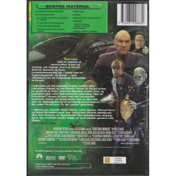 Star Trek nemesis (DVD) 