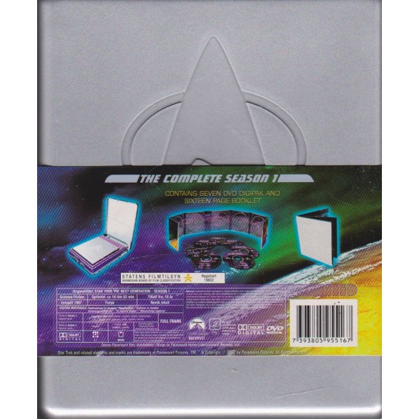 Star Trek The next generation - S�son 1 (DVD)
