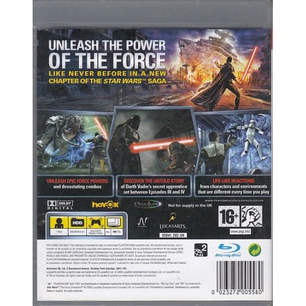 Star Wars - The Force unleashed (Spil)