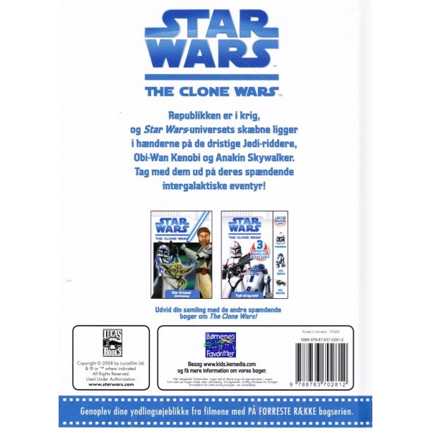 Star wars - The clone wars - P� forreste r�kke (Bog)