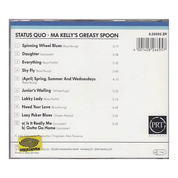  Ma Kelly's Greasy Spoon (CD)