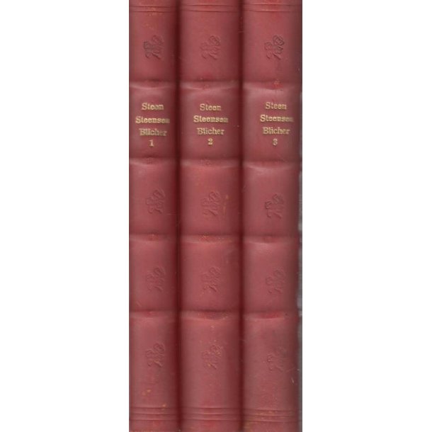 Steen Steensen Blichers livs tragedie i breve og aktstykker 1-3 (Bog)